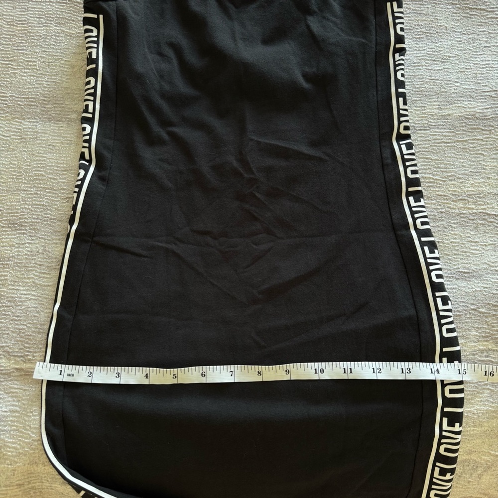 Material Girl Active Black and Pink Tank Dress, Size XS - Picture 6 of 8